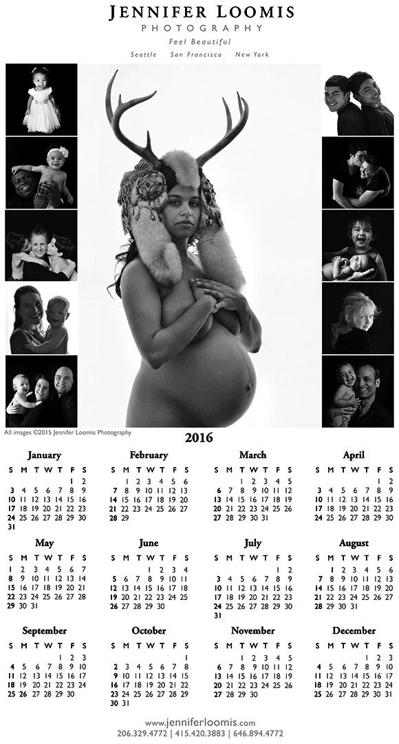 Close to 20 years of maternity and family photography: The decisions behind the calendar.