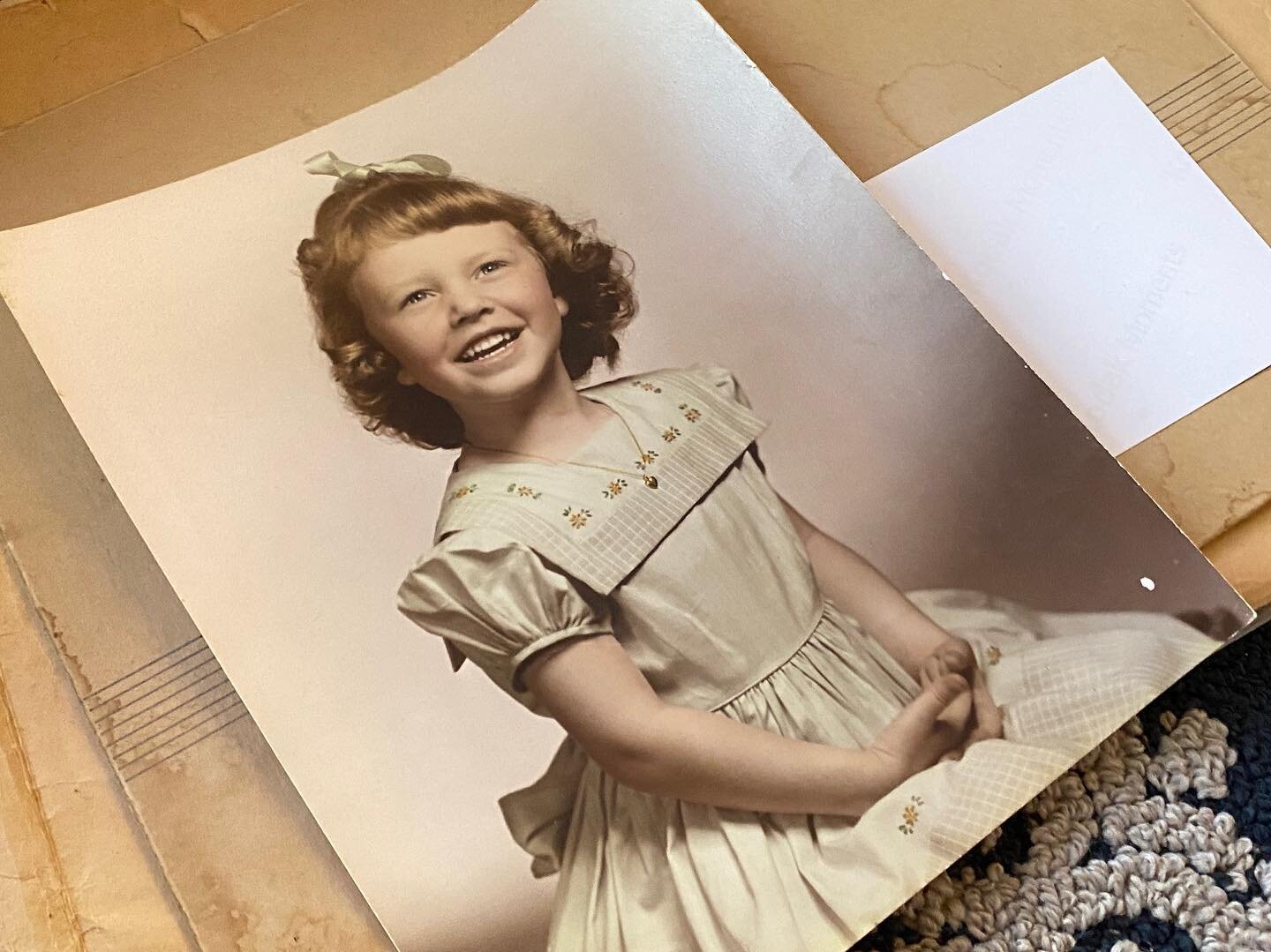 A cherished Gelatin Silver Fiber hand-colored photo of a client&rsquo;s mother who passed away suddenly was recently entrusted to me. 😢 We are helping digitize and preserve this beautiful photo. 

My side-hustle Signature Photo Organizing, has an op