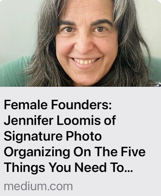 So this happened! Thanks Doug for the chance to tell my story.

#photoorganizing #photoorganizer #femalefounder #femalefoundersunite

Link in bio.

Facebook: @DouglasNoll
Twitter: @dougnoll
LinkedIn: @DouglasNoll