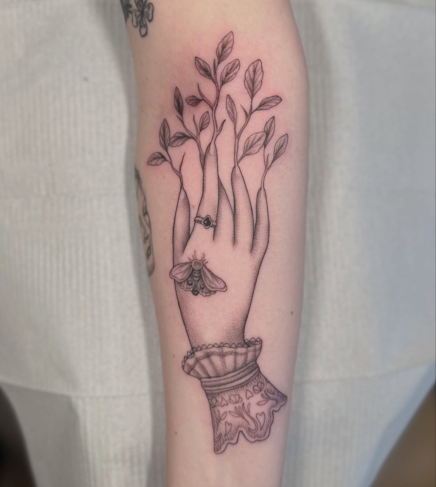 Thanks Jessie! I always love to tattoo fun Victorian inspired pieces like this.