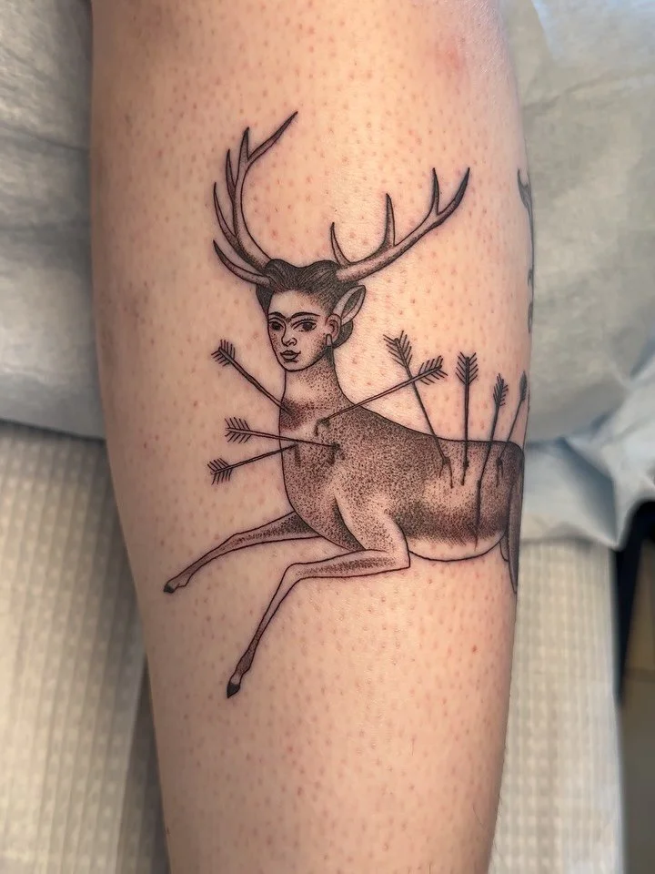 One of my favorite Frida paintings on @januaryghost 🦌