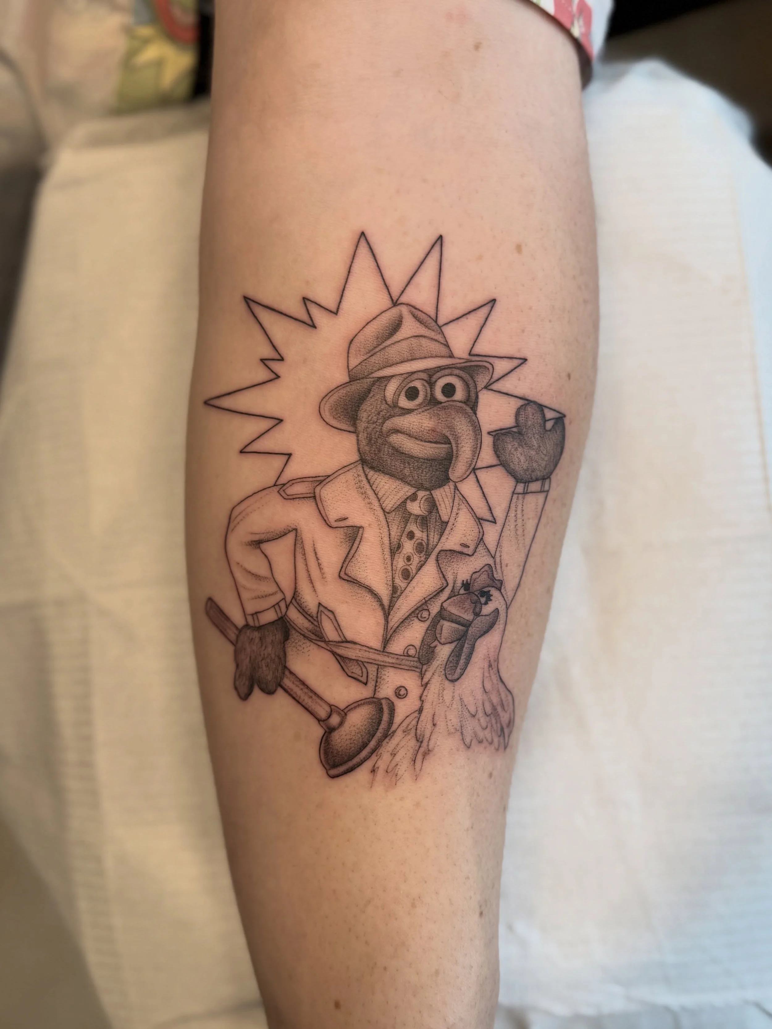 If I ever say no to a muppet tattoo, call 911.🐸