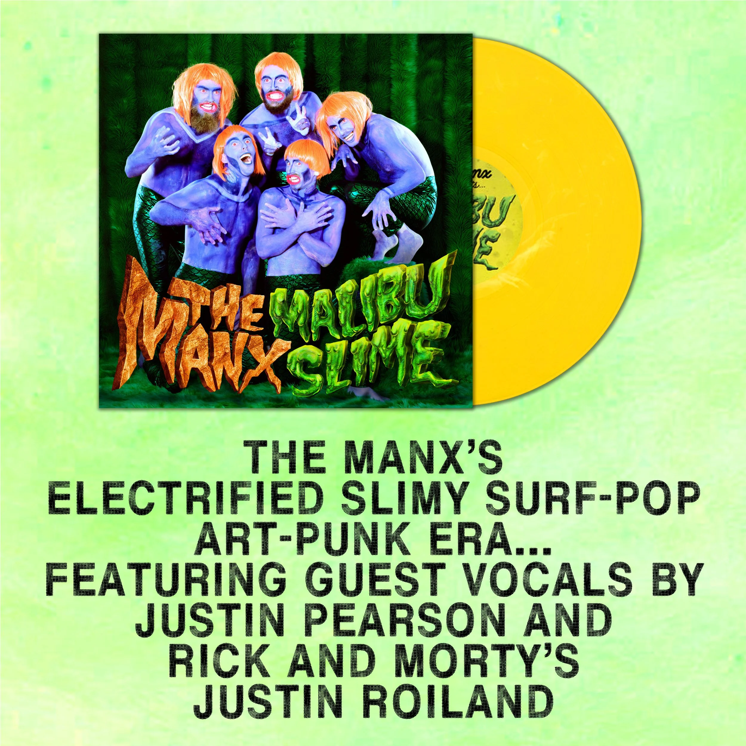 THE MANX RECORD BUNDLE 5 Vinyl Records for 55 — SWEATBAND RECORDS