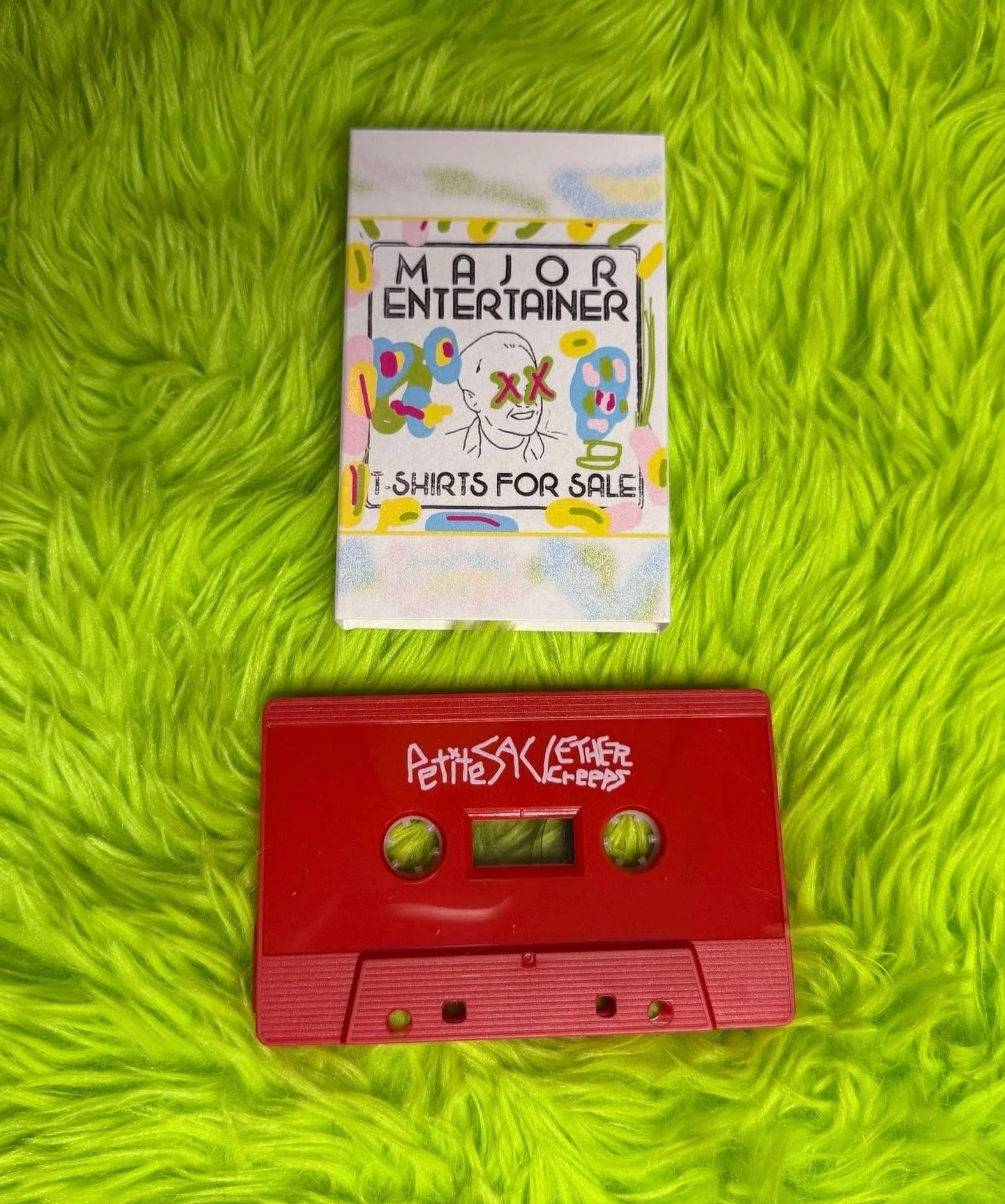 ๐จONLY 9 MORE OF THESE @majorentertainr X @petitsacjr X ETHER CREEPS CASSETTES LEFT๐จ
Visit Sweatbandrecords.com to grab one before there gone for good! ๐ผ๐ธโจ
#petitsac #majorentertainer #sweatbandrecords