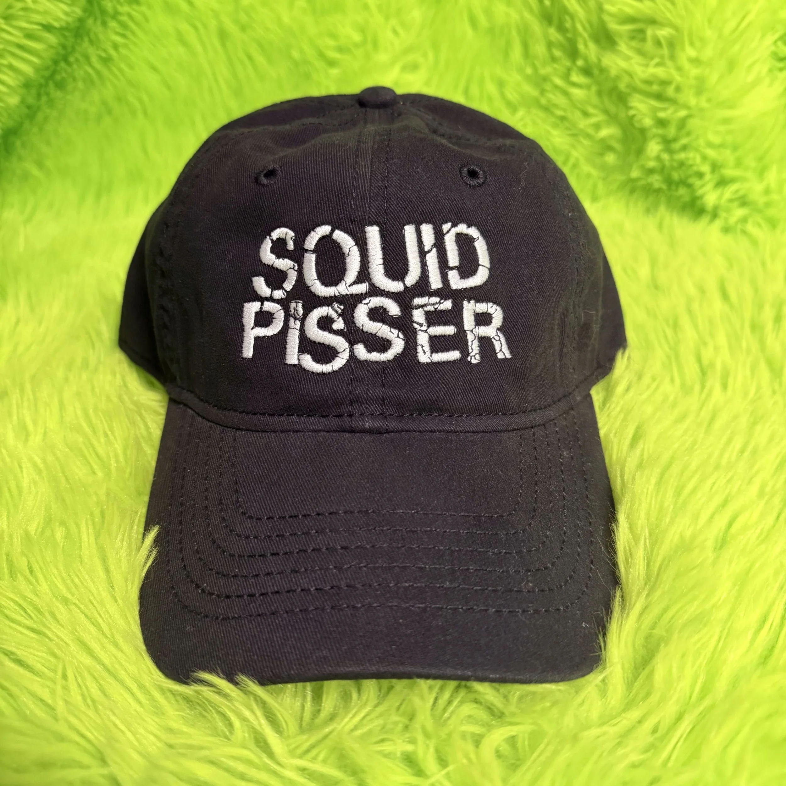 SQUID PISSER - Baseball Cap - BLACK