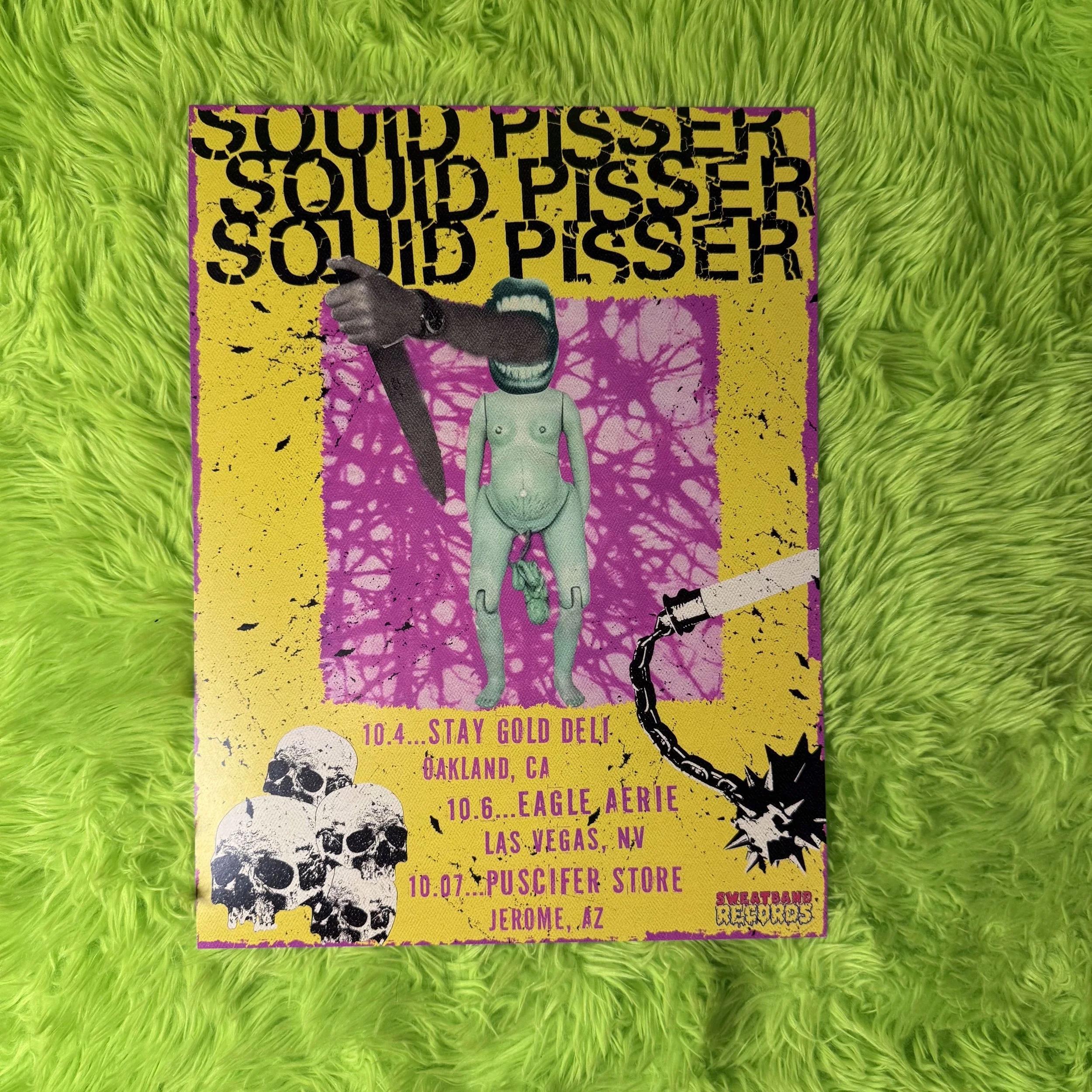 SQUID PISSER - Tour Poster - 2023