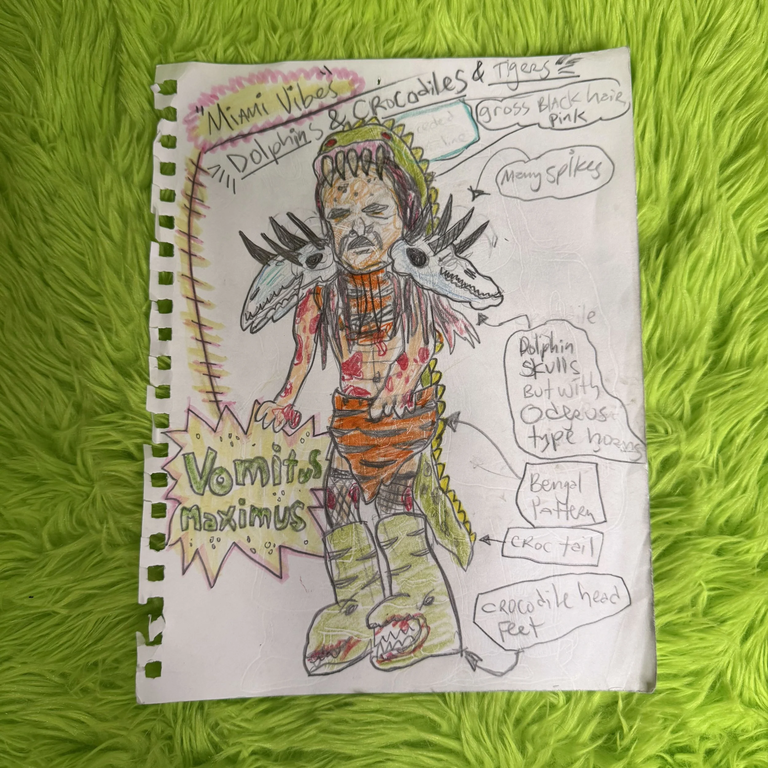 TOMMY MEEHAN - Original Artwork - SCRAPBOOK SERIES