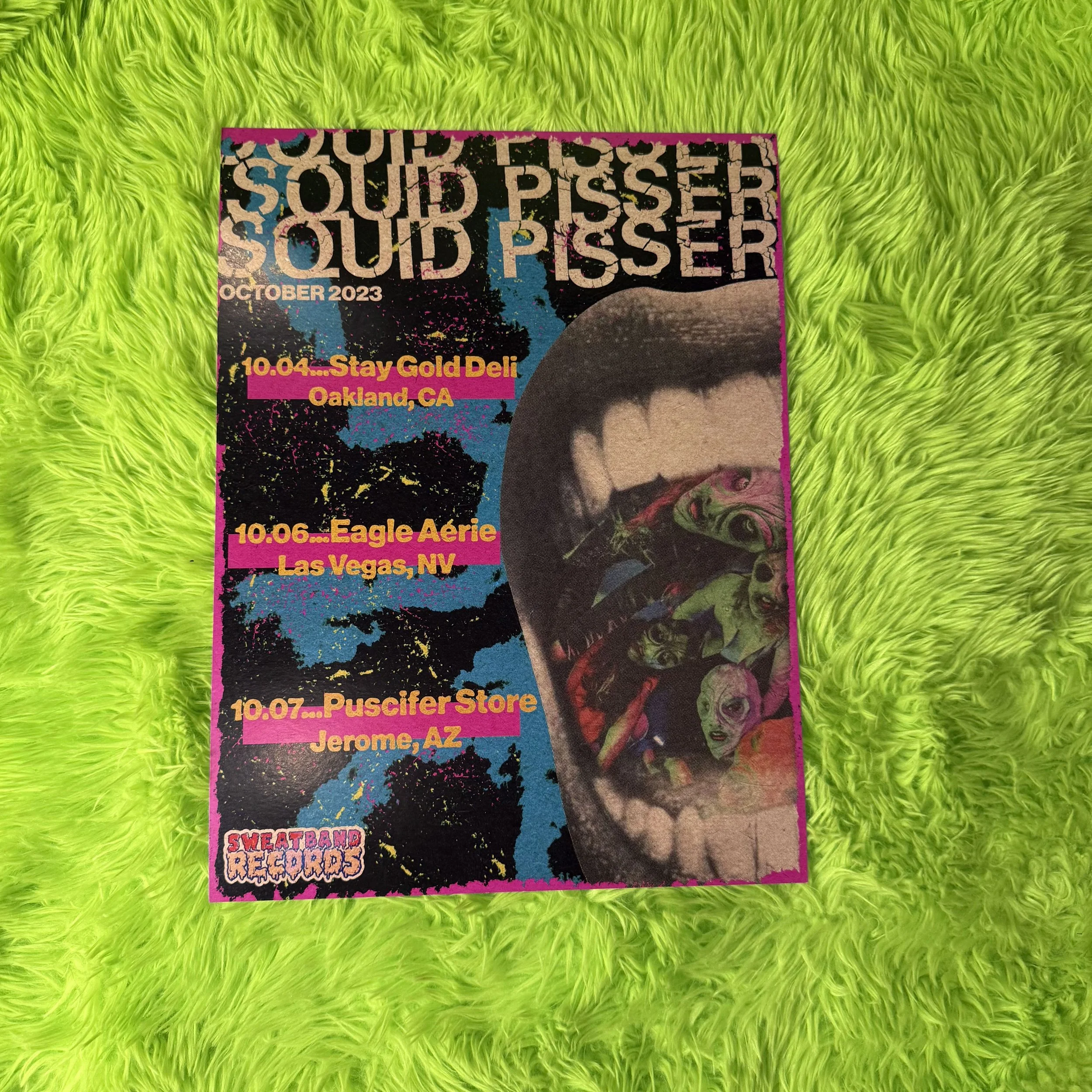 SQUID PISSER - TOUR POSTER - 2023