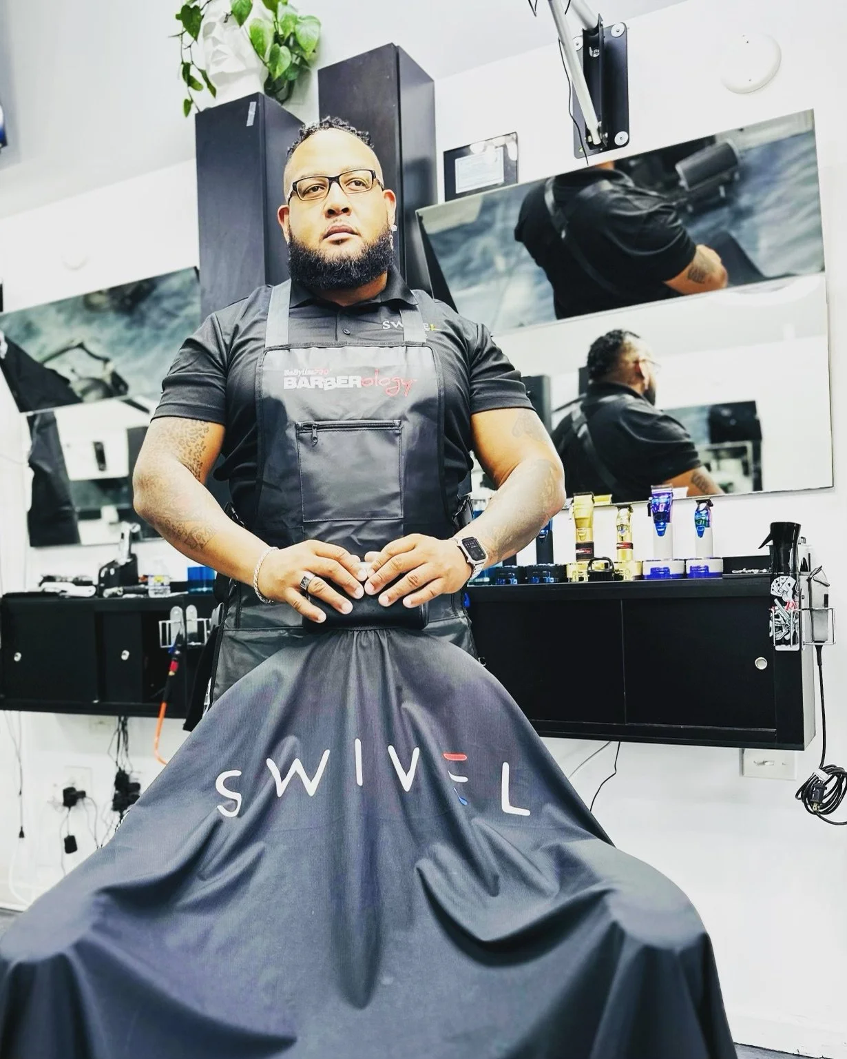 Book now swivel barbershop