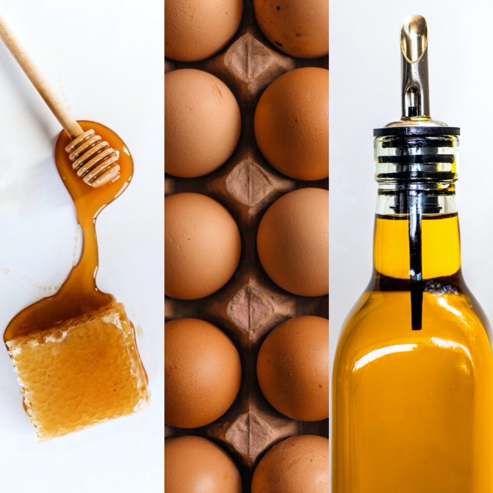 DIY: Honey Egg Olive Oil Hair Mask