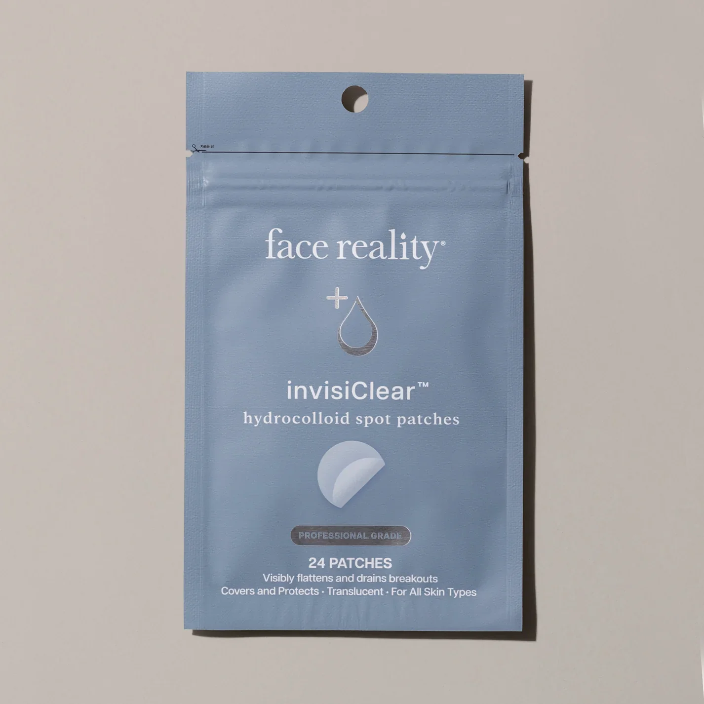 invisiClear™ Hydrocolloid Spot Patches_facereality_singles.png.webp