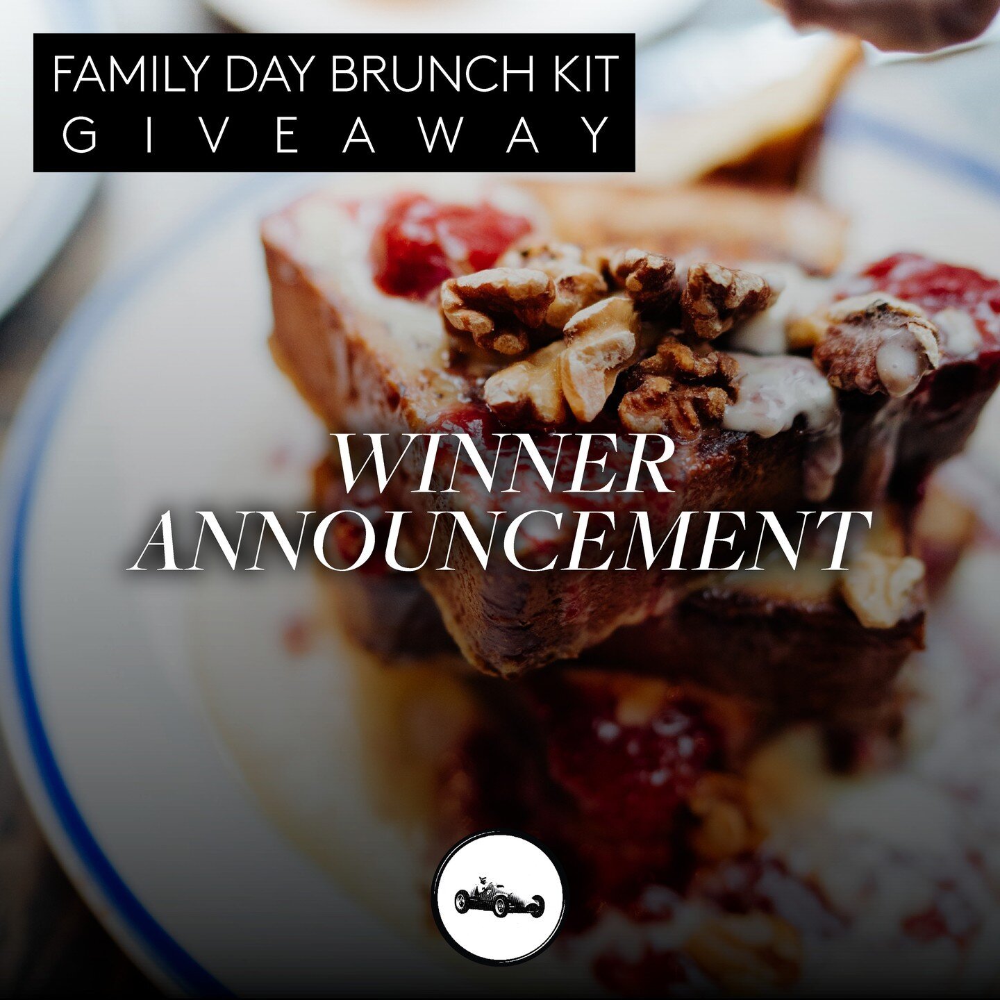 ⭐ ⭐ GIVEAWAY WINNER ⭐ ⭐

Congratulations to our giveaway winner, @adds29 !
We hope you enjoy the upcoming Family Day Weekend Brunch Kit.

Thank you so much to everyone who took part in our Family Day Weekend Brunch Kit Giveaway!
Please don&rsquo;t be