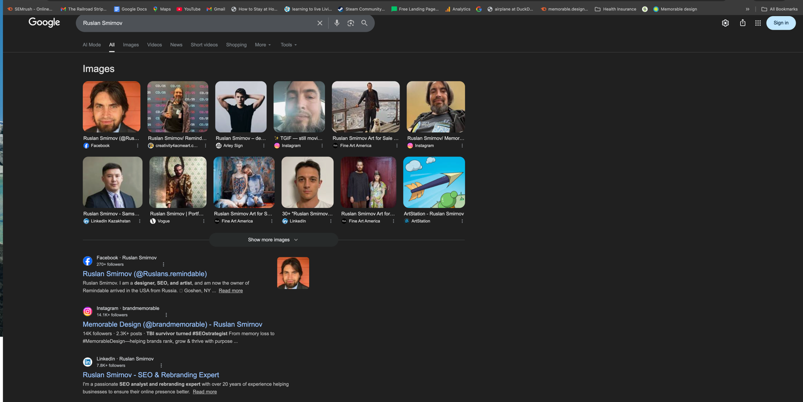 Google Ruslan Smirnov