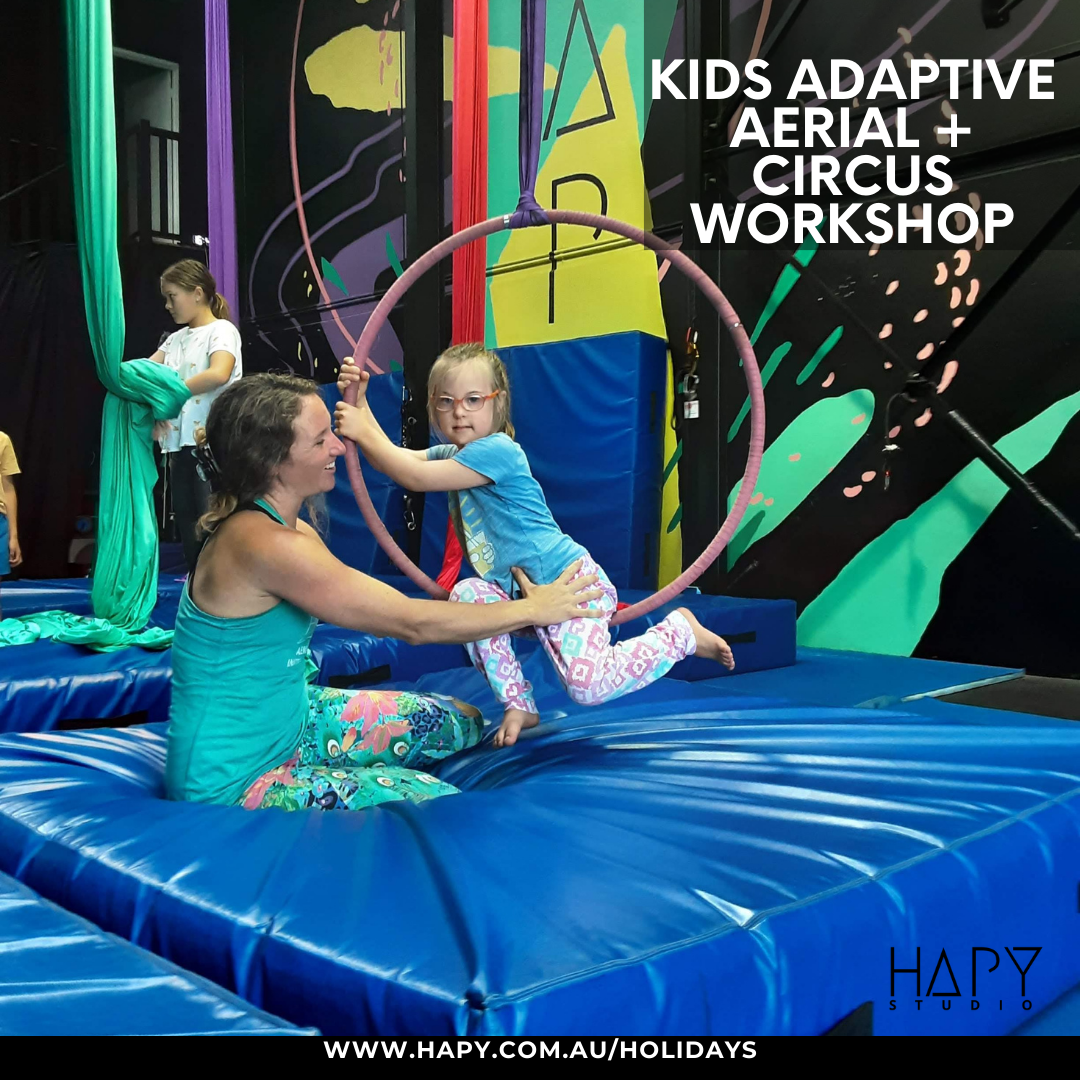 Kids Adaptive Aerial + Circus Workshop