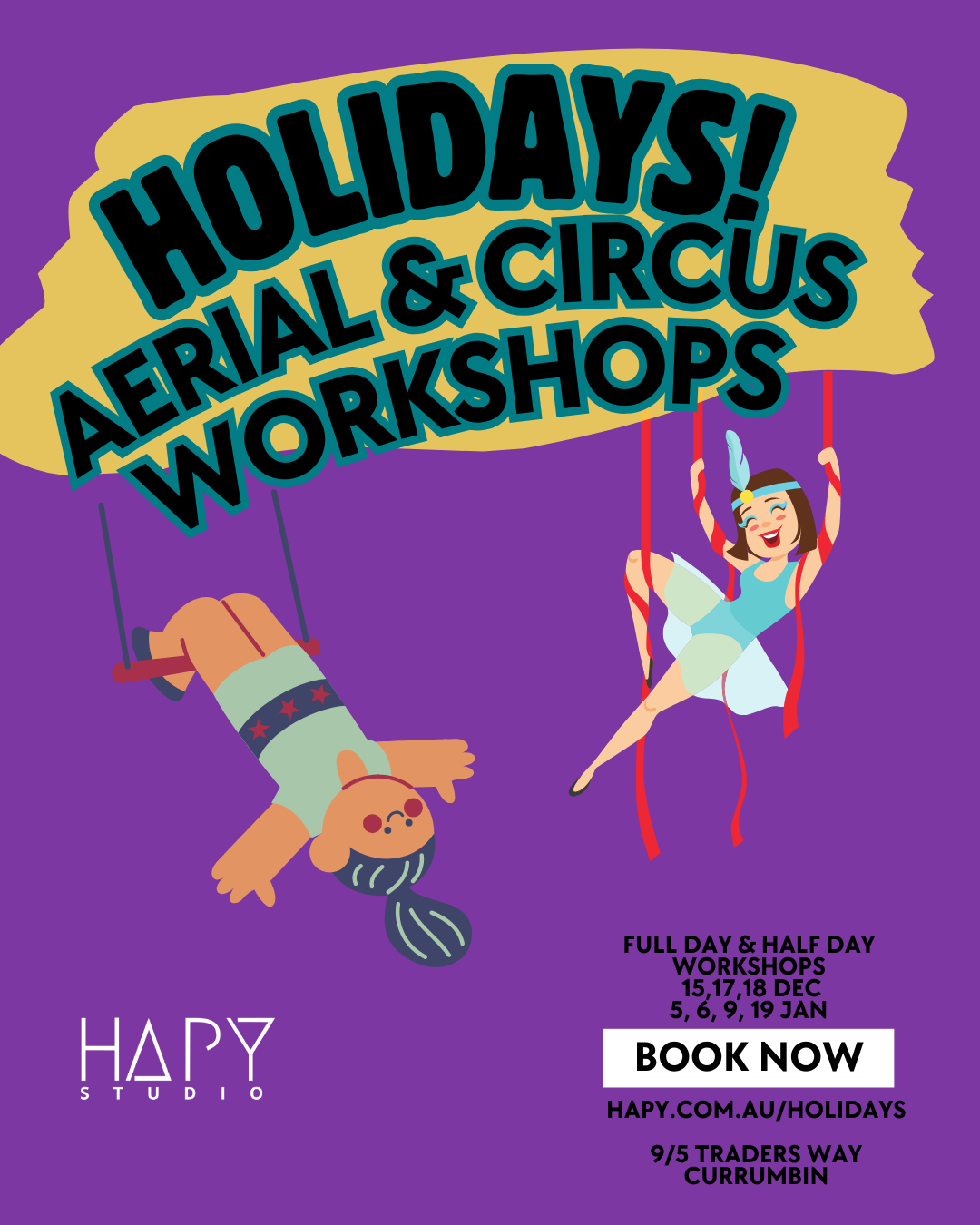 School Holiday Workshops - January 5-6