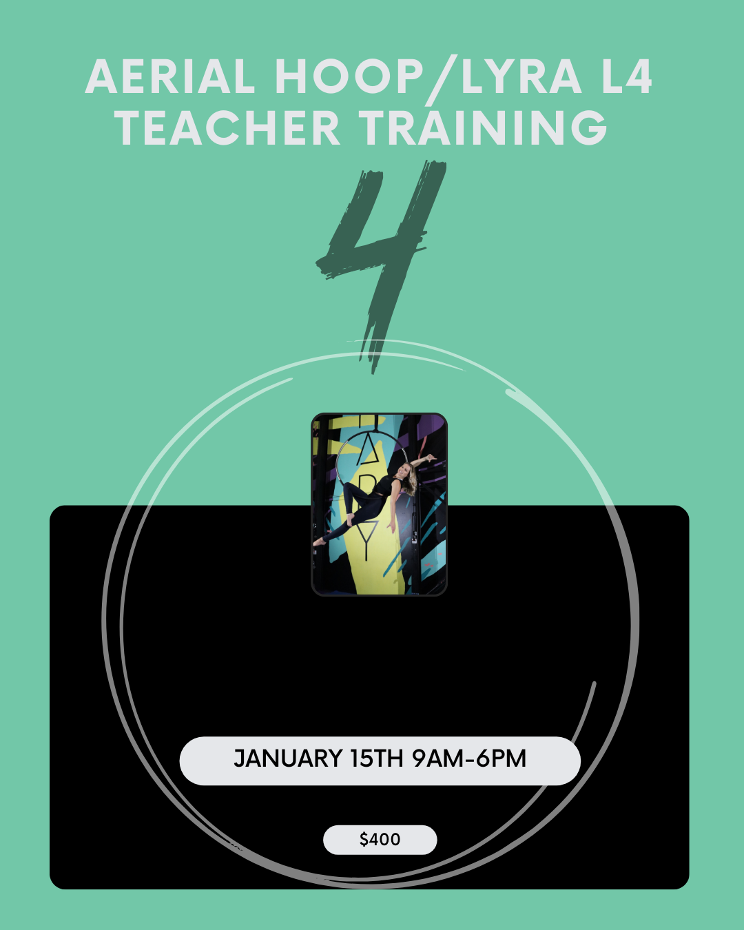 Aerial Wisdom Teacher Training - Aerial Hoop/Lyra L4 Advanced