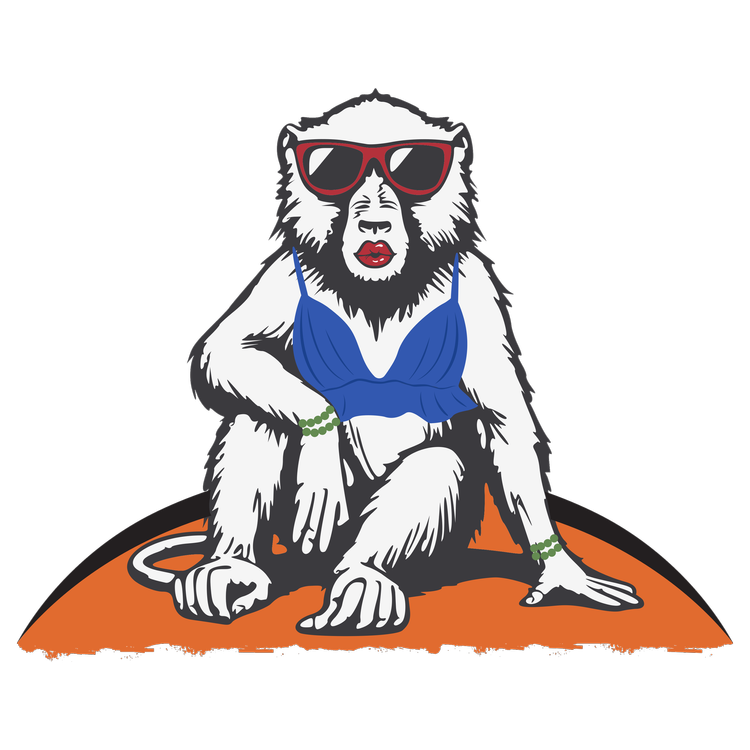 Moon and Baboon
