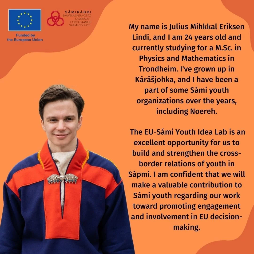 EU-Sámi Youth Idea Lab — Sámiráđđi