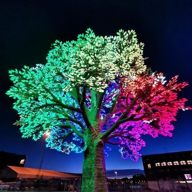 #Repost 📸@vildebangfoss
・・・
🌳Tonight I discovered my new favourite view in Oslo... &quot;Tree of Oslo&quot; such a amazing design to experience at night! This is a colorshifting impression of a 🌳. Go there and experience it 😍
📷 By @vildebangfoss