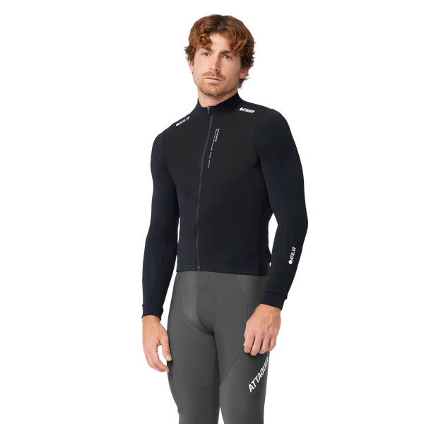 Maillot Hiver Attaquer Race Manches Longues Noir