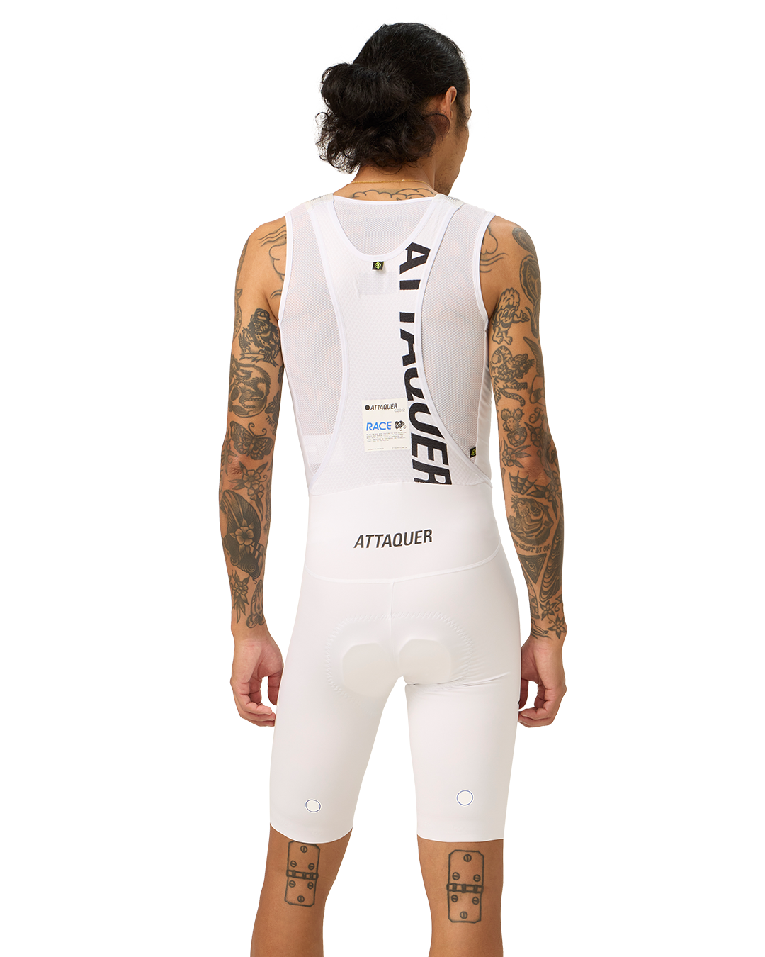 Attaquer Race White Bib