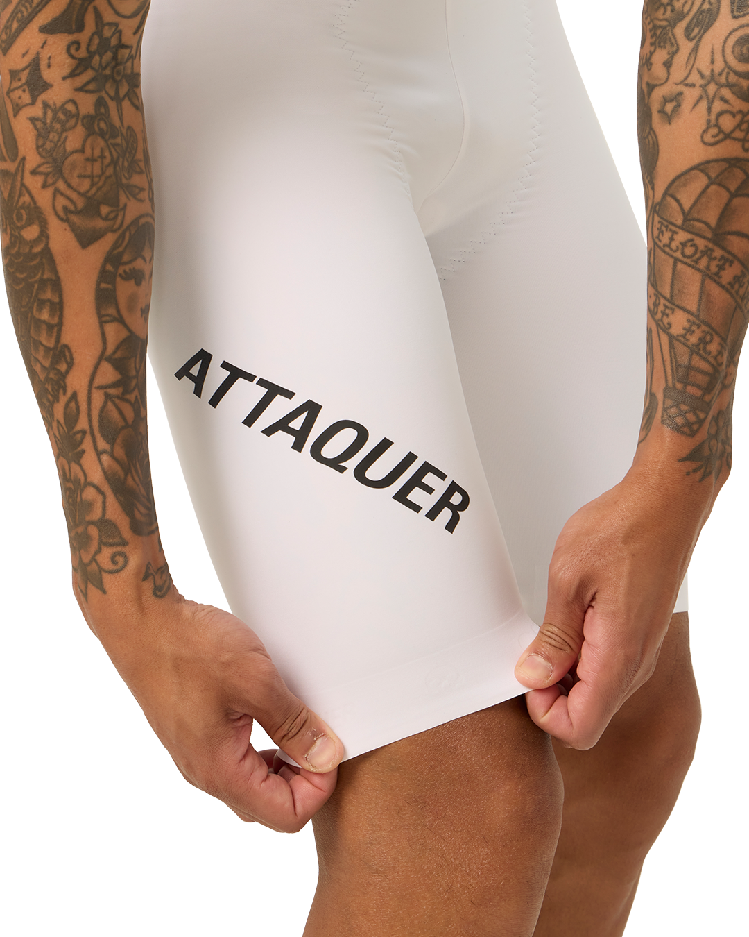 Attaquer Race White Bib