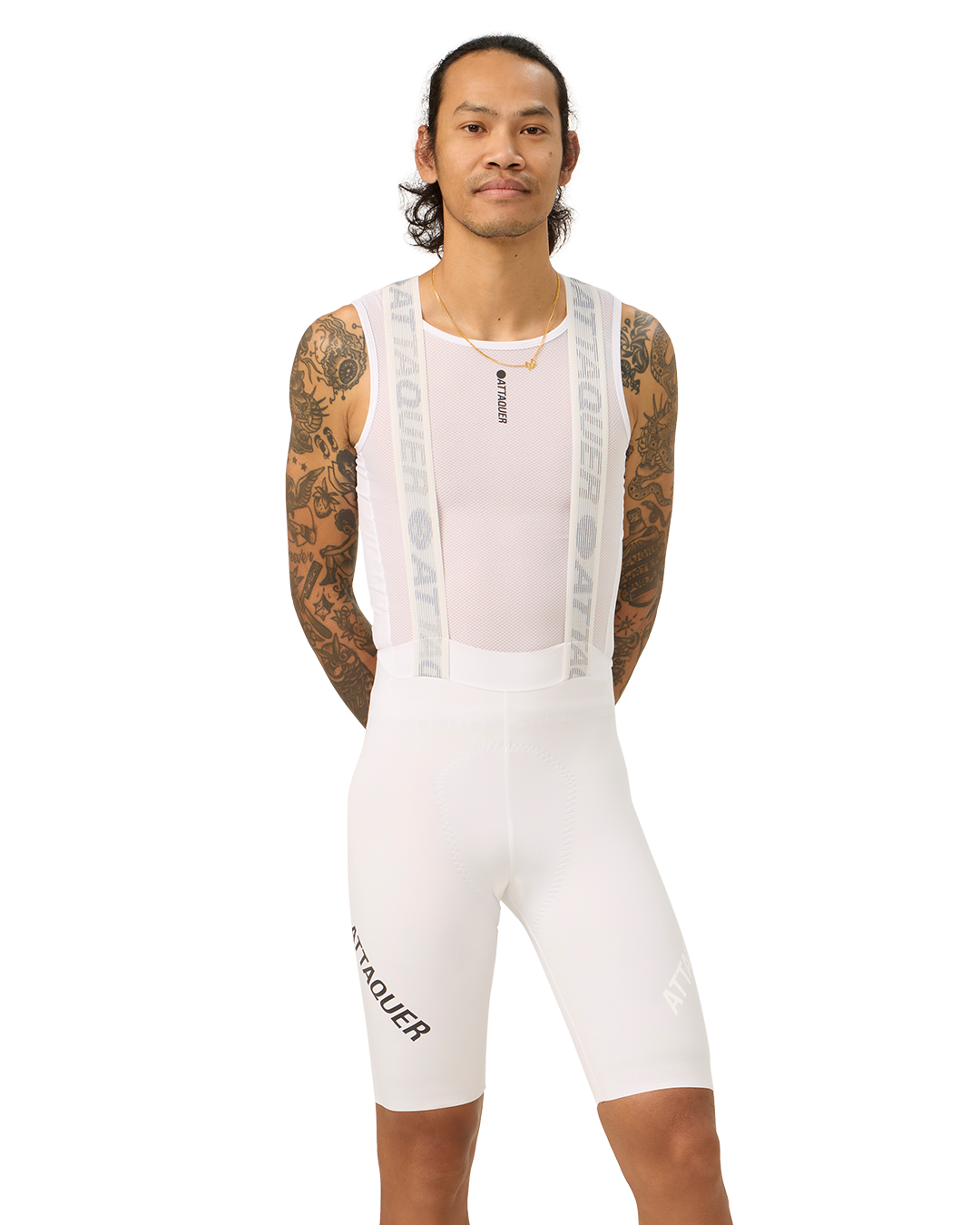 Attaquer Race White Bib