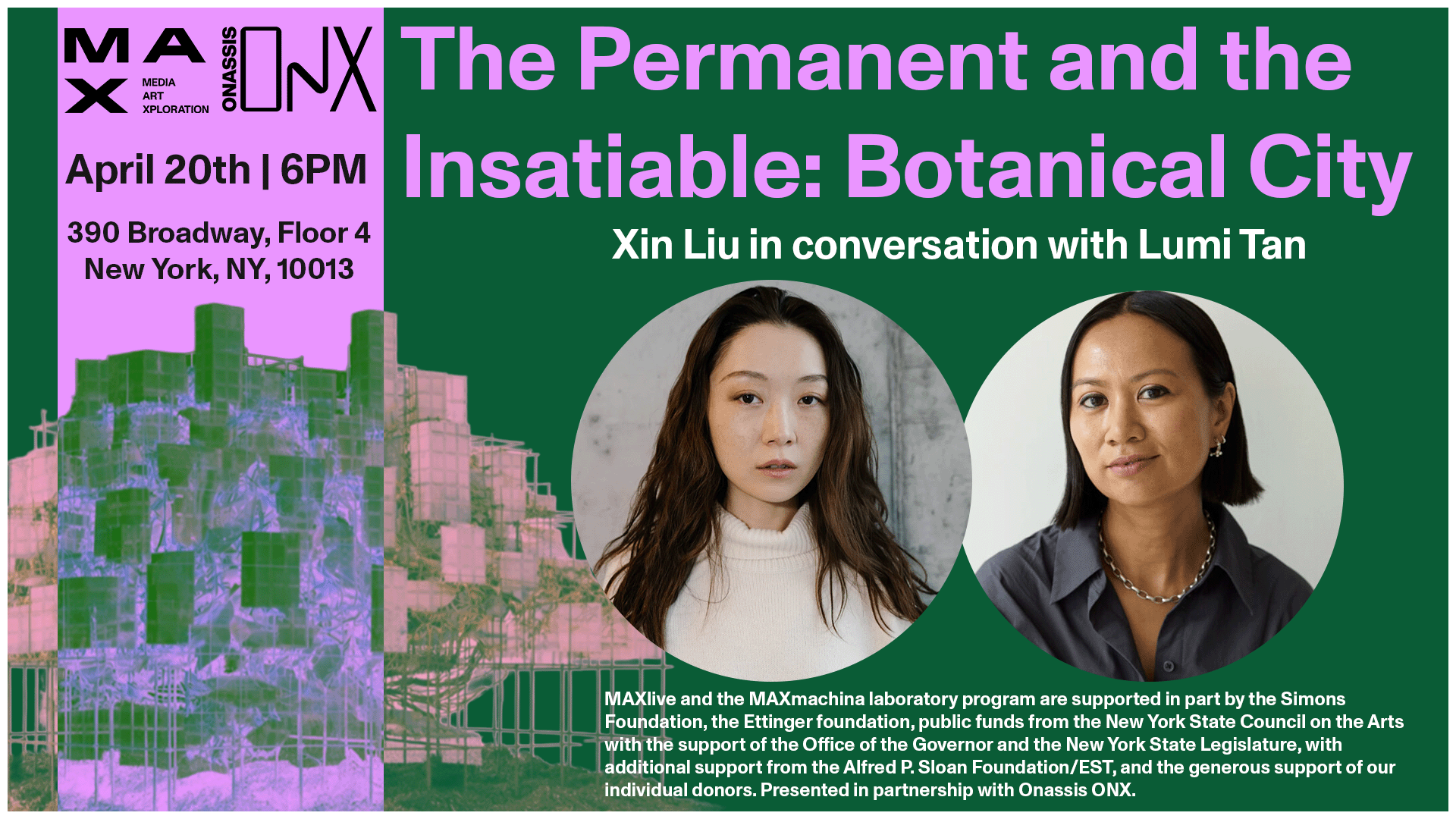 The Permanent and the Insatiable: Botanical City