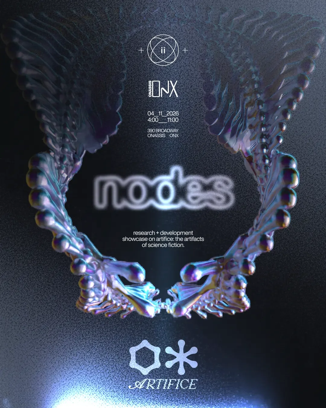 nodes:ii Artifice + Onassis ONX