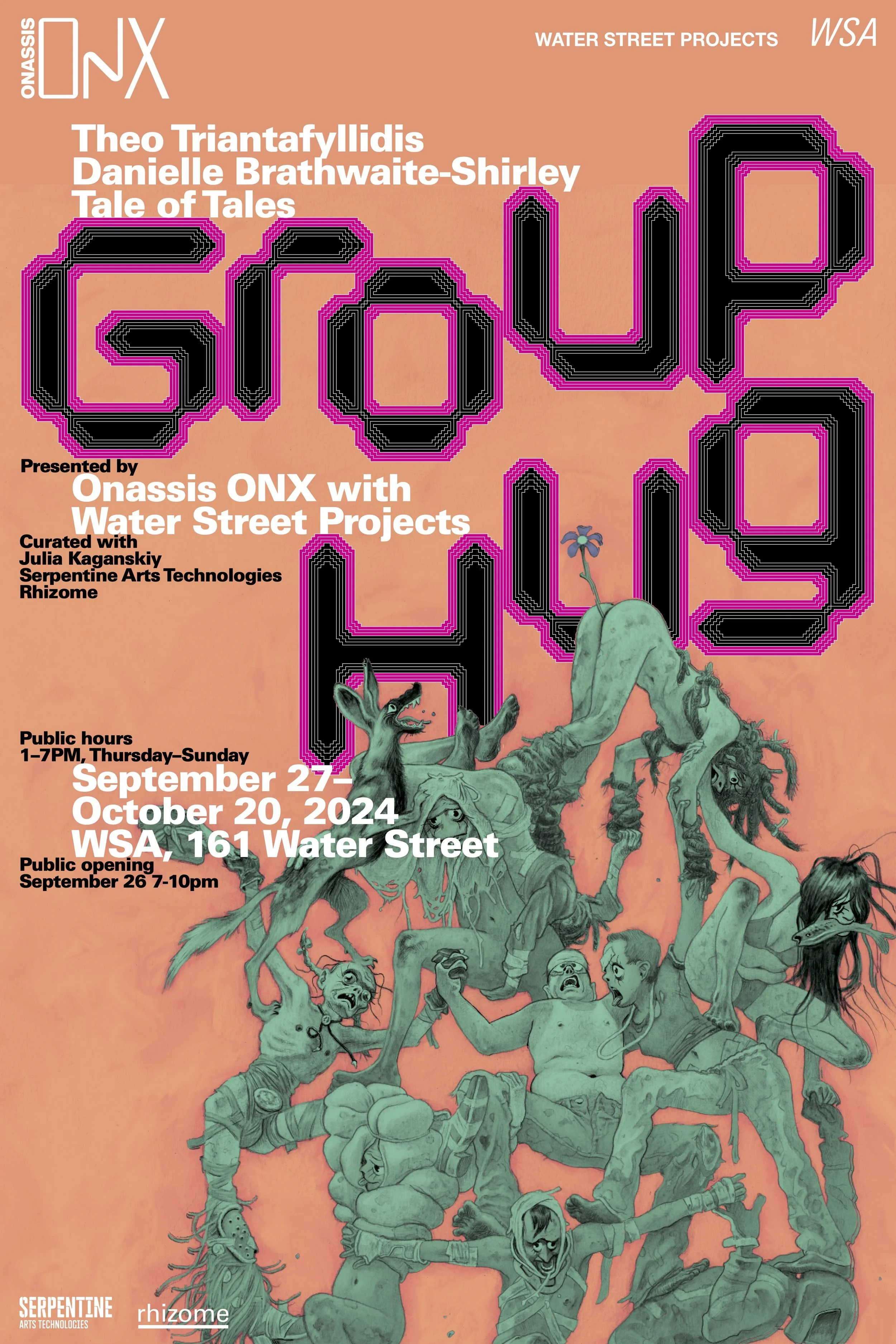 GROUP HUG @ WSA — Onassis ONX