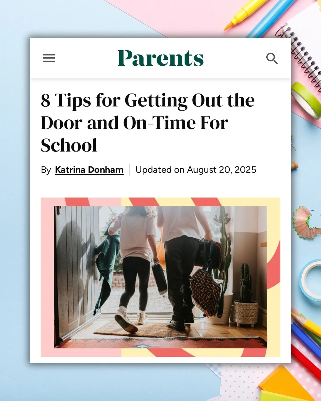 It&rsquo;s back to school season, and whether it&rsquo;s your first time or you&rsquo;ve got years of experience with the morning hustle, getting little ones out the door and off to school can be tricky and full of challenges &mdash; but there are lo