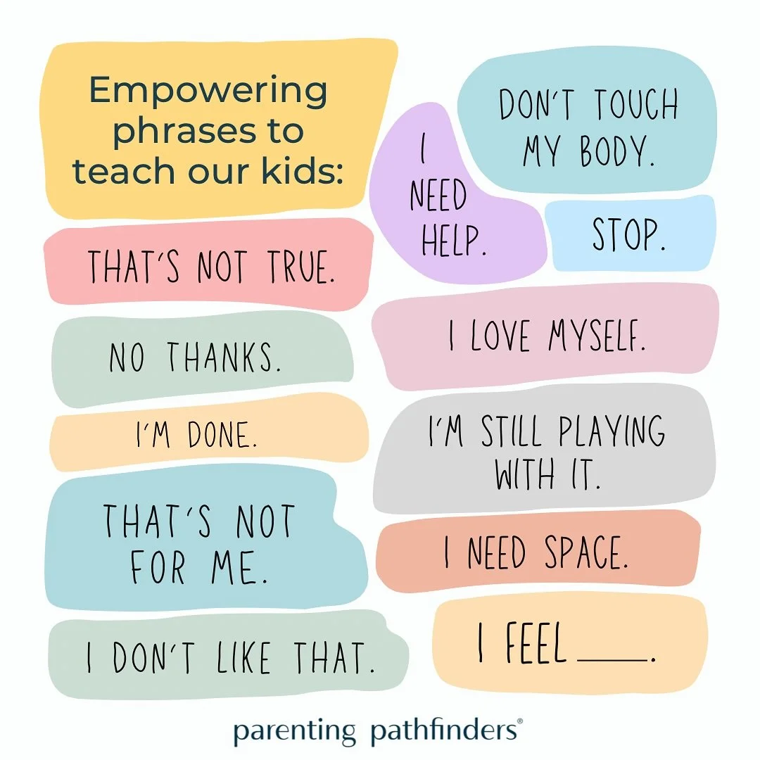 One of the best ways that we can support our children&rsquo;s social and emotional development is to equip them with the words they need to express themselves, stand up for themselves, and ask for what they need&hellip;. and one of the most effective