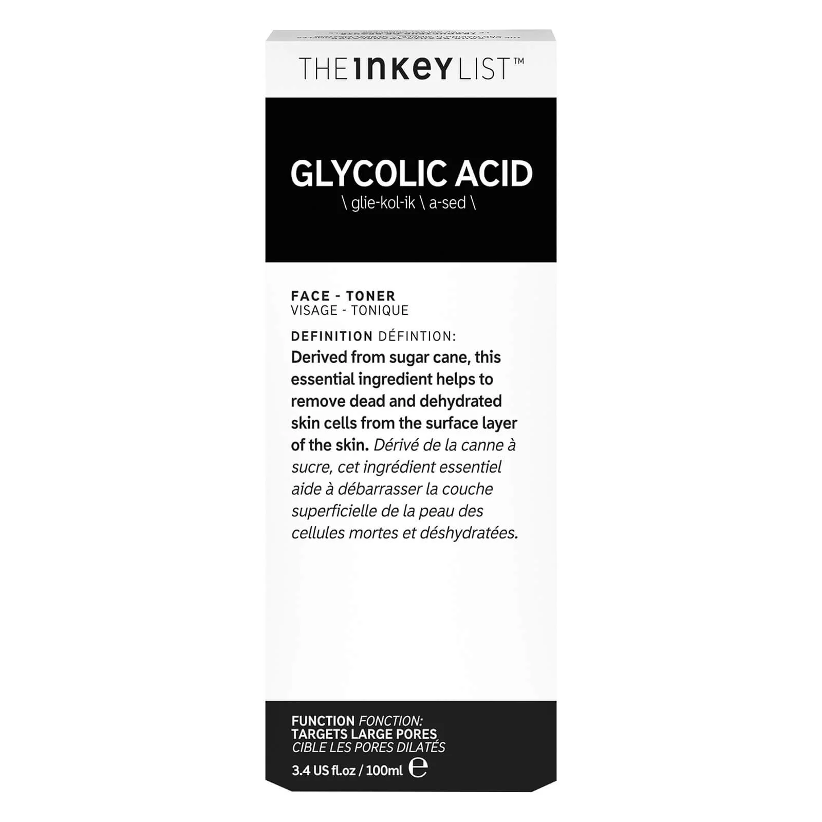 the inkey list glycolic acid toner ingredients