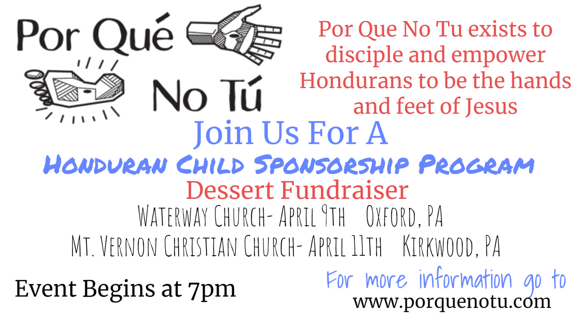 Por Que No Tu Fundraiser Event