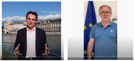 Eric Piolle, maire de Grenoble et Eric Andrieu, député Européen soutiennent Jérôme Marbot 