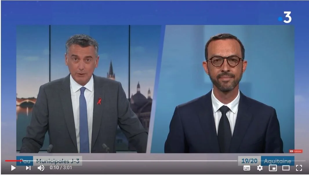 Interview de Jérôme Marbot sur France 3 