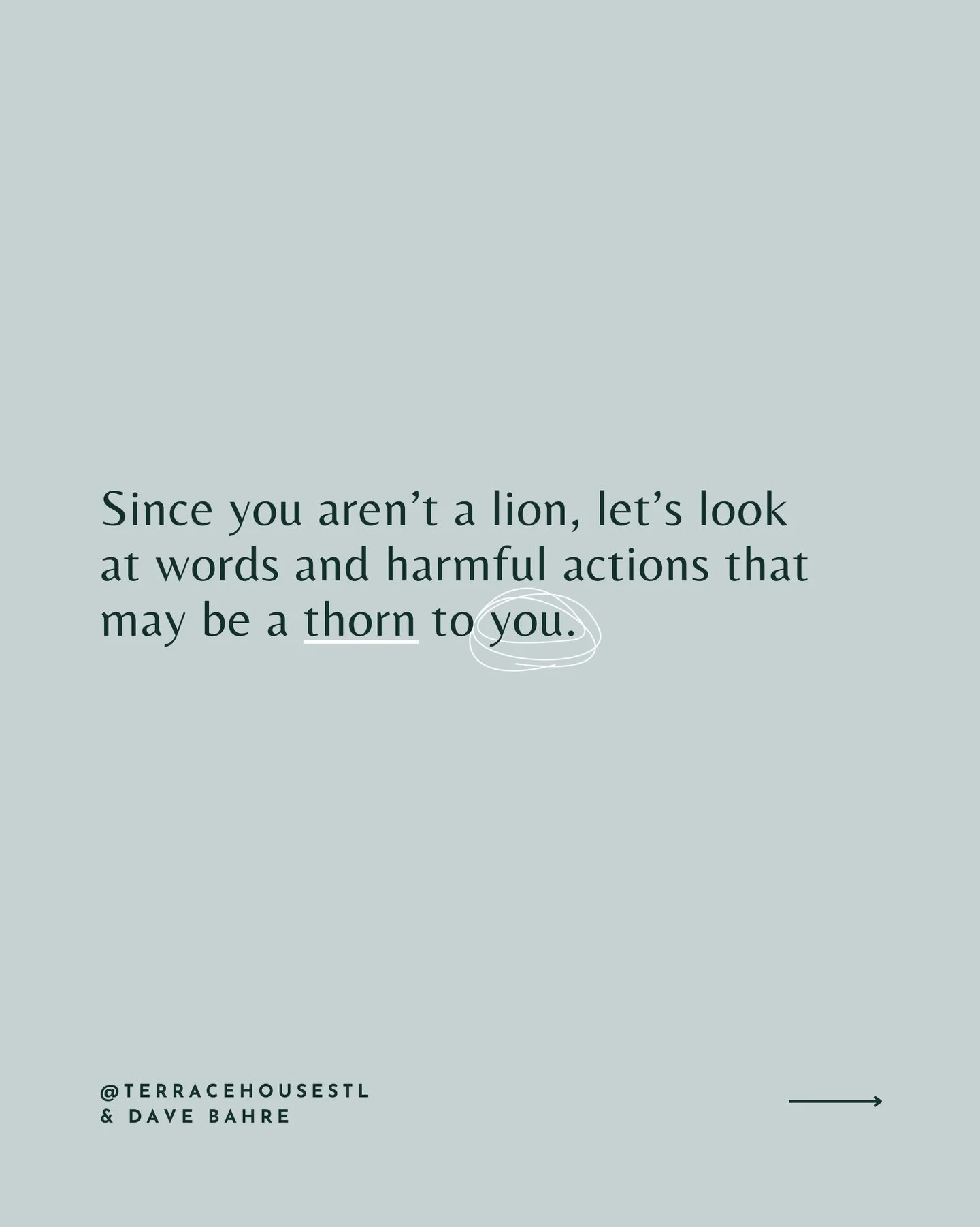 Androcles was afraid of the lion. When he saw it, he turned and ran. But when he realized the lion was not pursuing him, he stopped and looked back. There was such a forlorn look on the lion&rsquo;s face, and a grimace of pain. Androcles didn&rsquo;t