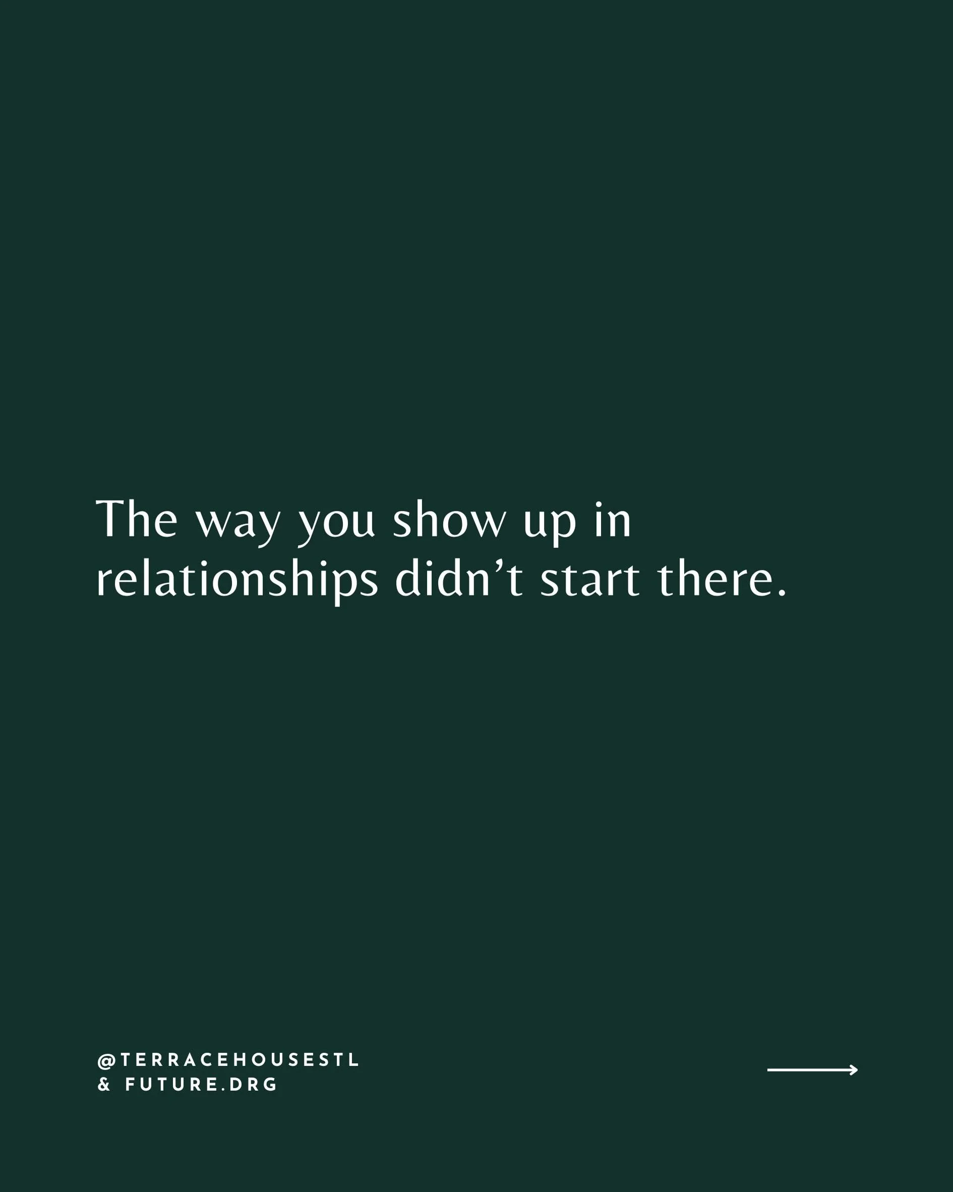 So much of what feels confusing in relationships actually has roots in what you experienced early on. How you handle closeness, distance, conflict&hellip; none of it is random. It&rsquo;s learned. And once you understand your patterns, you don&rsquo;