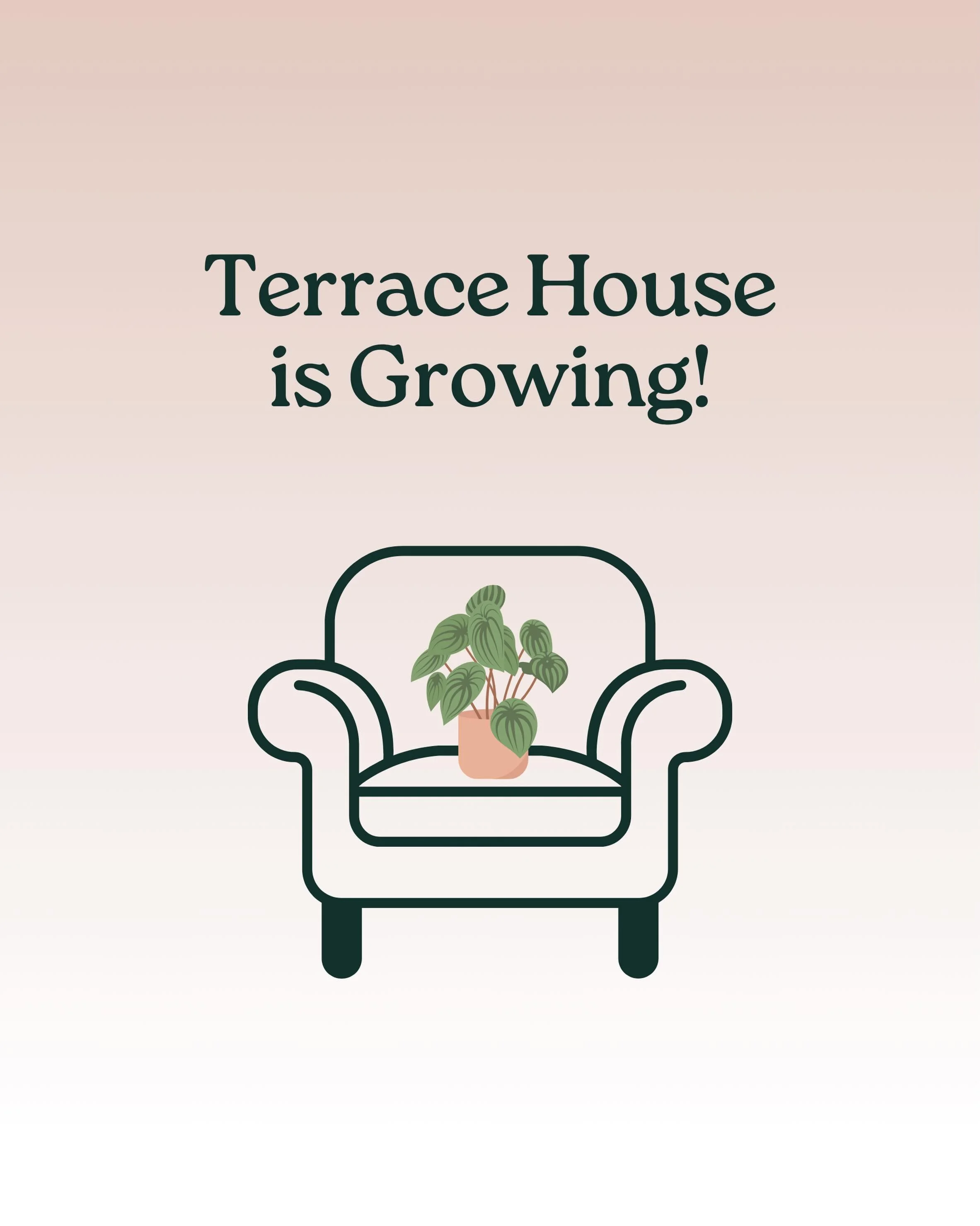 Terrace House is growing! 🌱

There&rsquo;s an empty chair in our House, and it might be just what you&rsquo;ve been looking for. ✨

We&rsquo;re now hiring Counseling Fellows and Therapists to join our team! Interested in learning more? Email us at h