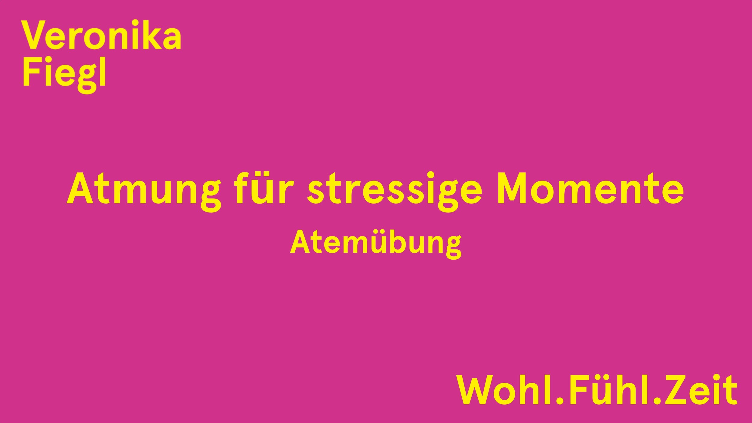 Atmung für stressige Momente (6:00)