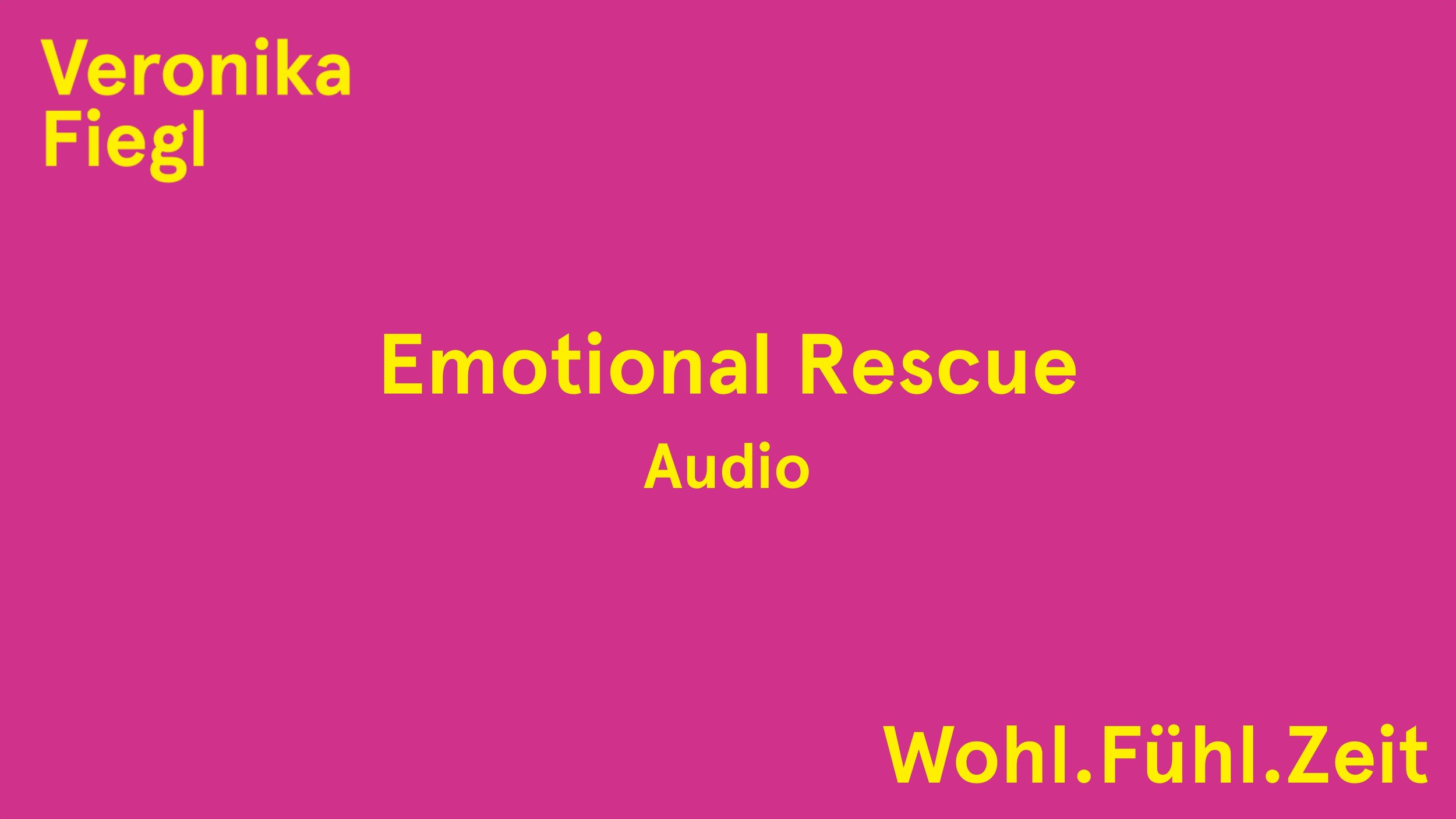 Audio Emotional Rescue (6:26)