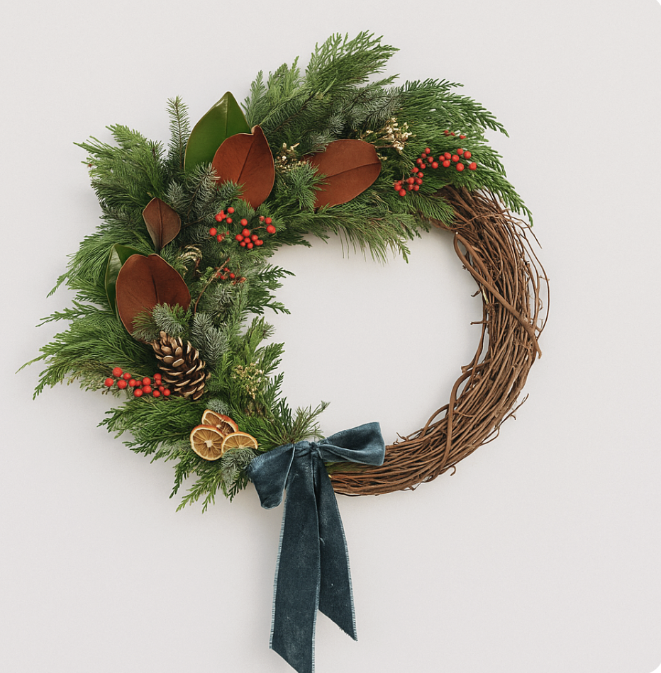 Rachel's Private Winter Wreath Workshop  - Dec 5, 2025