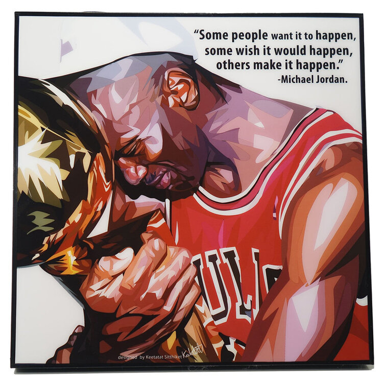 Jordan Pop Art Poster