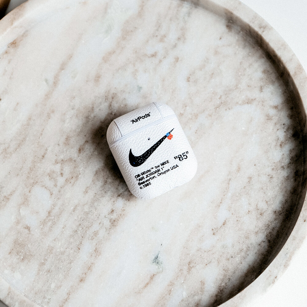 Off White Nike White Airpod — COP THAT