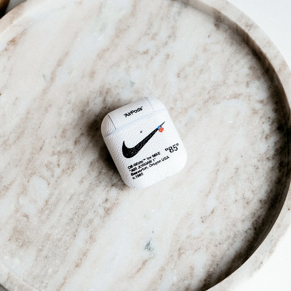 nike off white airpods case