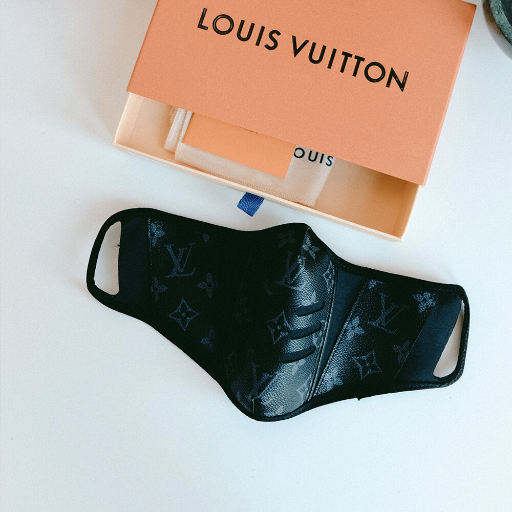 Custom Louis Vuitton Custom Face Mask