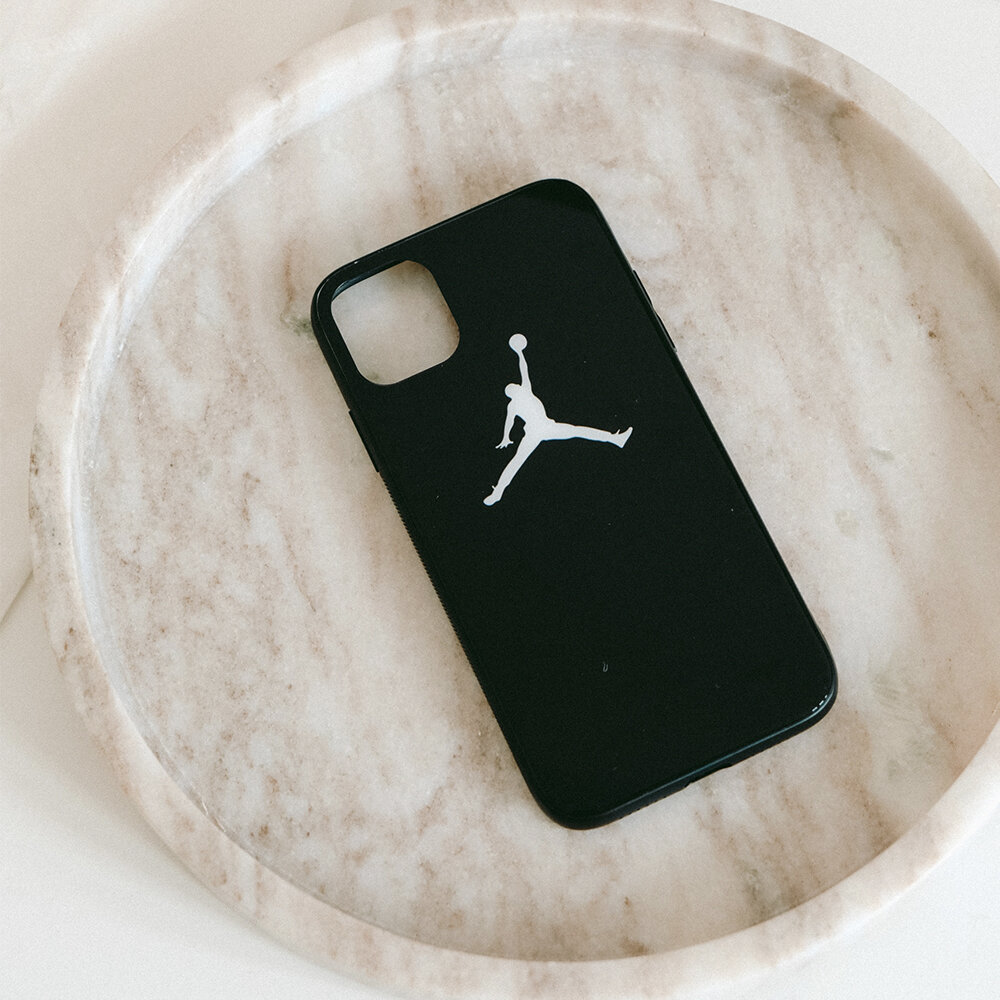 dentro de poco Conquistador equipo Nike Jordan Jumpman Black Silicone Sneaker iPhone Case — COP THAT
