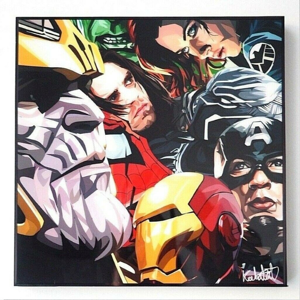 Avengers Assemble Marvel Gallery Print