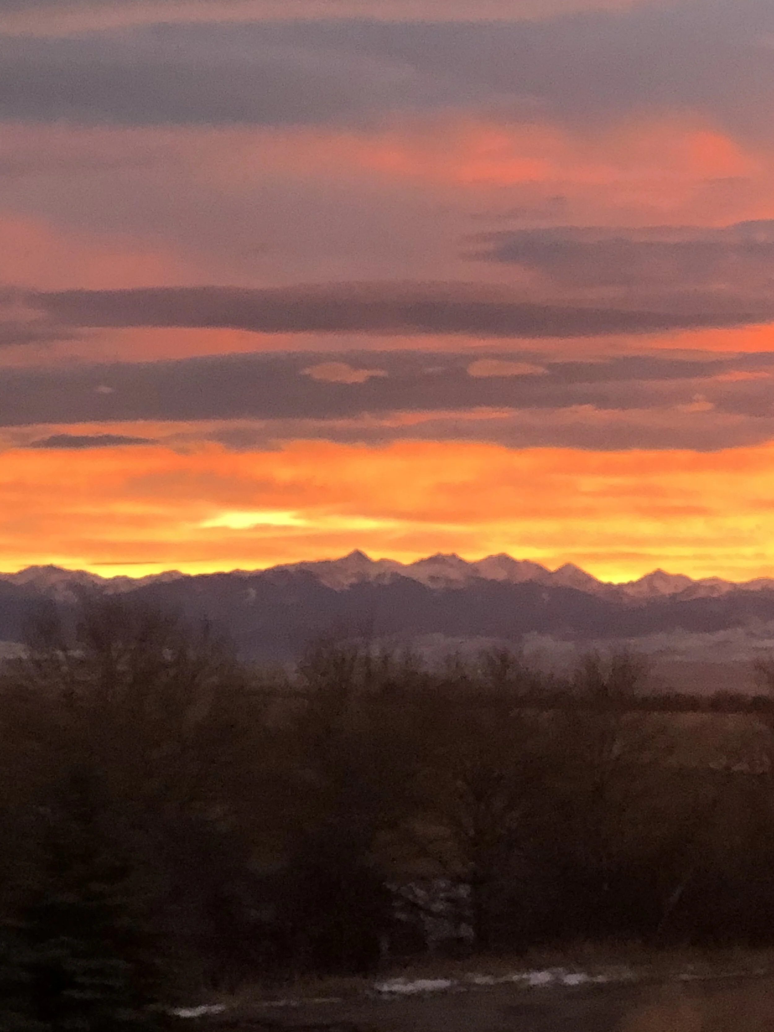 James Gibbon Outdoors - Mountain Sunset