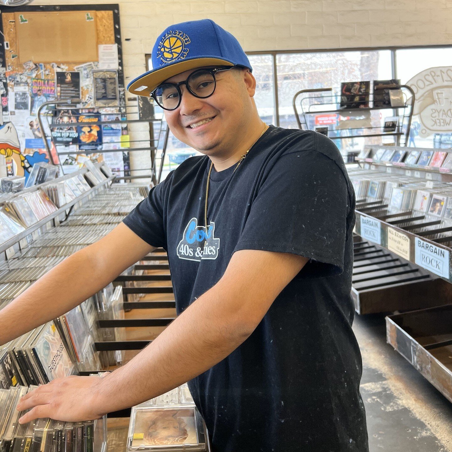 Our friend Vincent just got hired by @streetlightrecordssantacruz, and we couldn't be happier for him! Congrats to Streetlight Records for making such a great addition to your team!

#celebrate #congratulations #appreciation #disabilityrights #inclus